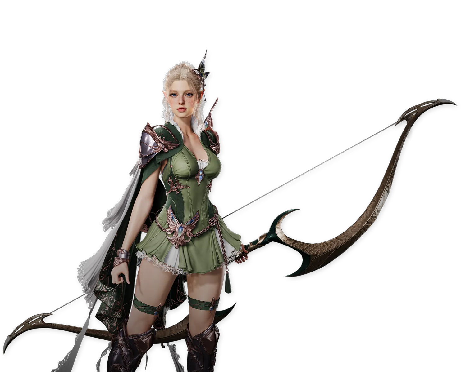 Arquero, arte oficial de AION 2