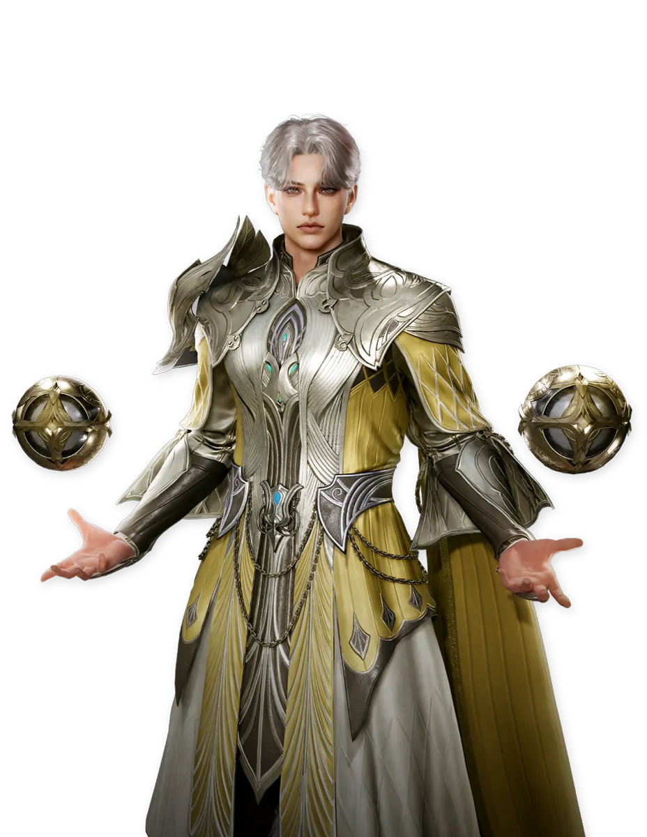 Clérigo, arte oficial de AION 2